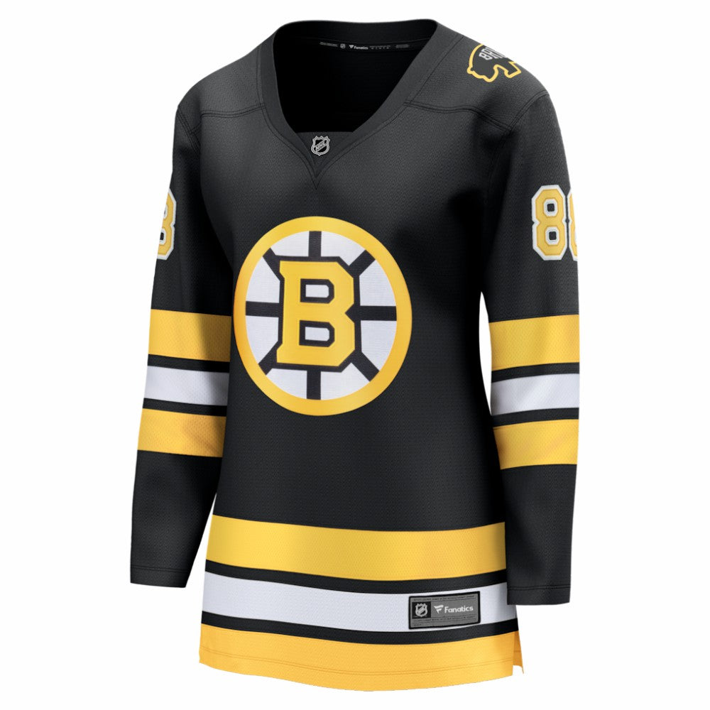 David Pastrnak Boston Bruins Fanatics Women's Home Breakaway Jersey - Black | US 203941388