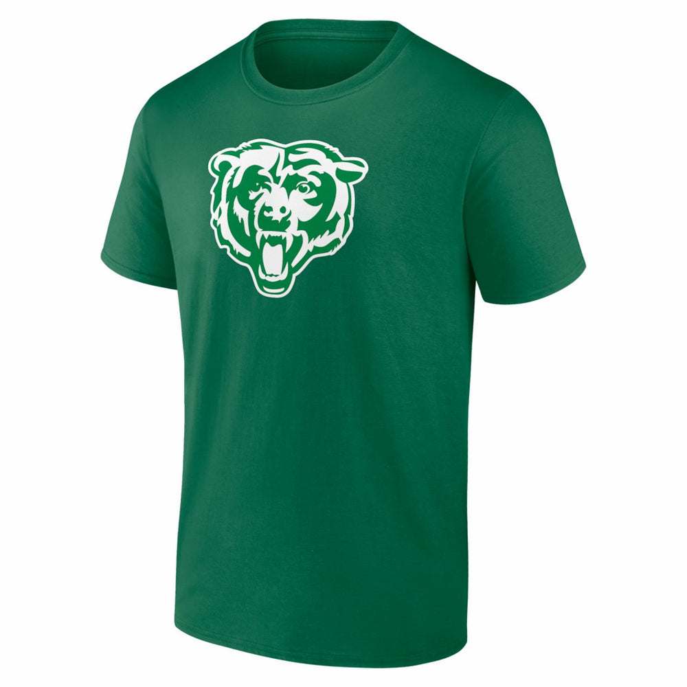 Caleb Williams Chicago Bears St. Patrick's Day Icon Name & Number T-Shirt - Green T-shirts