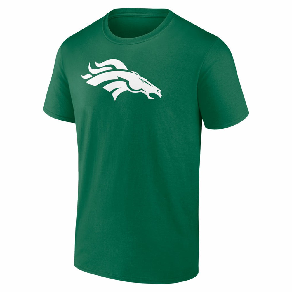 Bo Nix Denver Broncos St. Patrick's Day Icon Name & Number T-Shirt - Green T-shirts