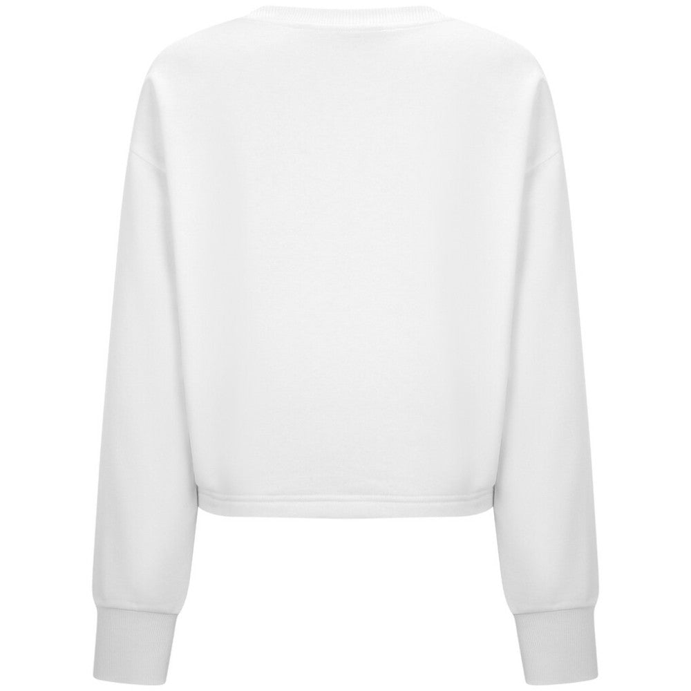 St. Louis Cardinals Levelwear Women's Judd Cornerstone Cropped Sweatshirt - White Sweatshirts