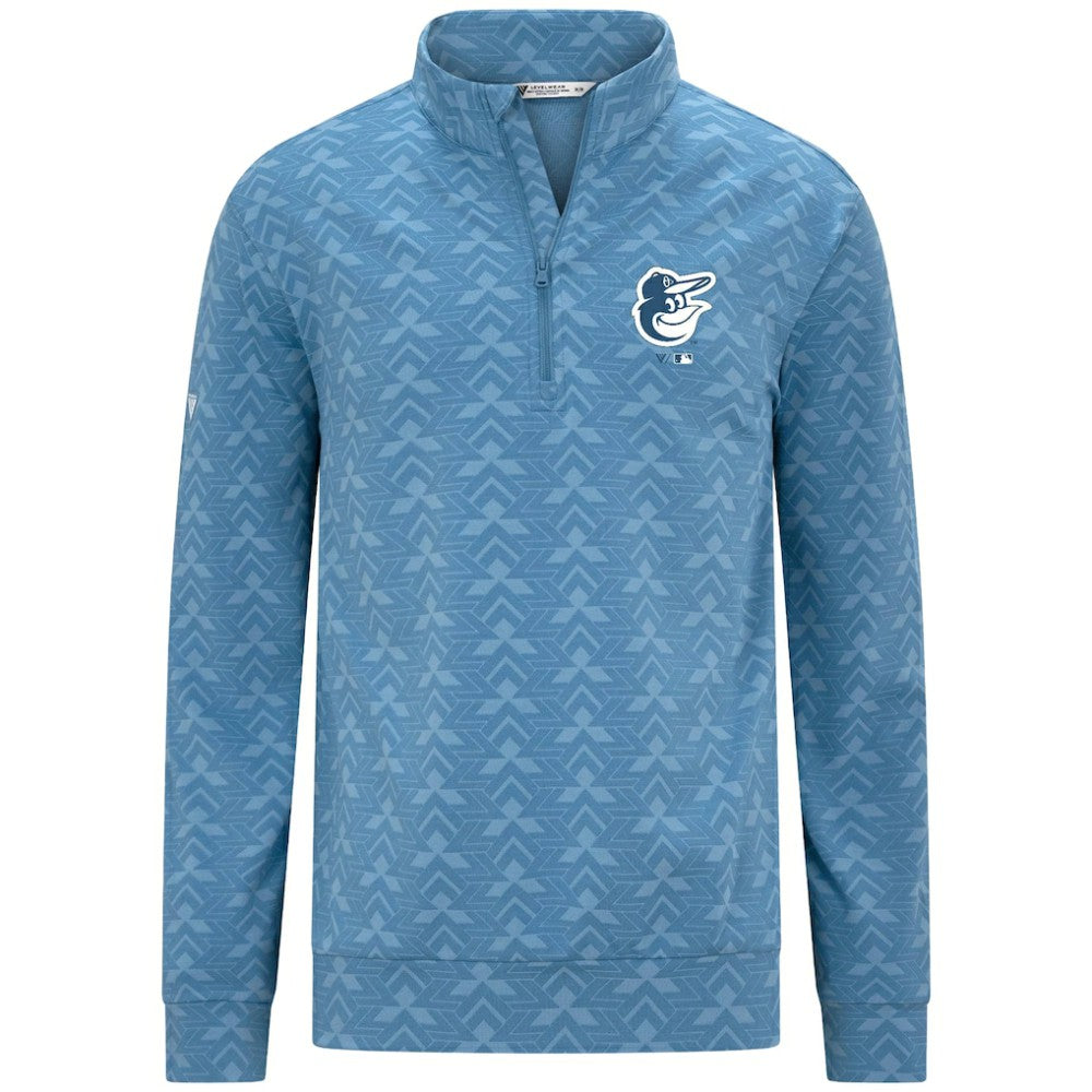 Baltimore Orioles Levelwear Chameleon Quarter-Zip Pullover - Blue Pullover