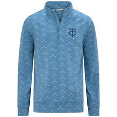 Minnesota Twins Levelwear Chameleon Quarter-Zip Pullover - Blue Pullover