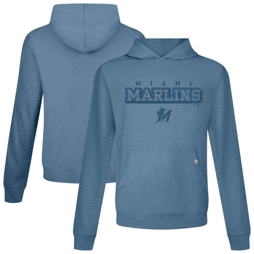 Miami Marlins Levelwear Relay Hoodie - Blue Hoodies