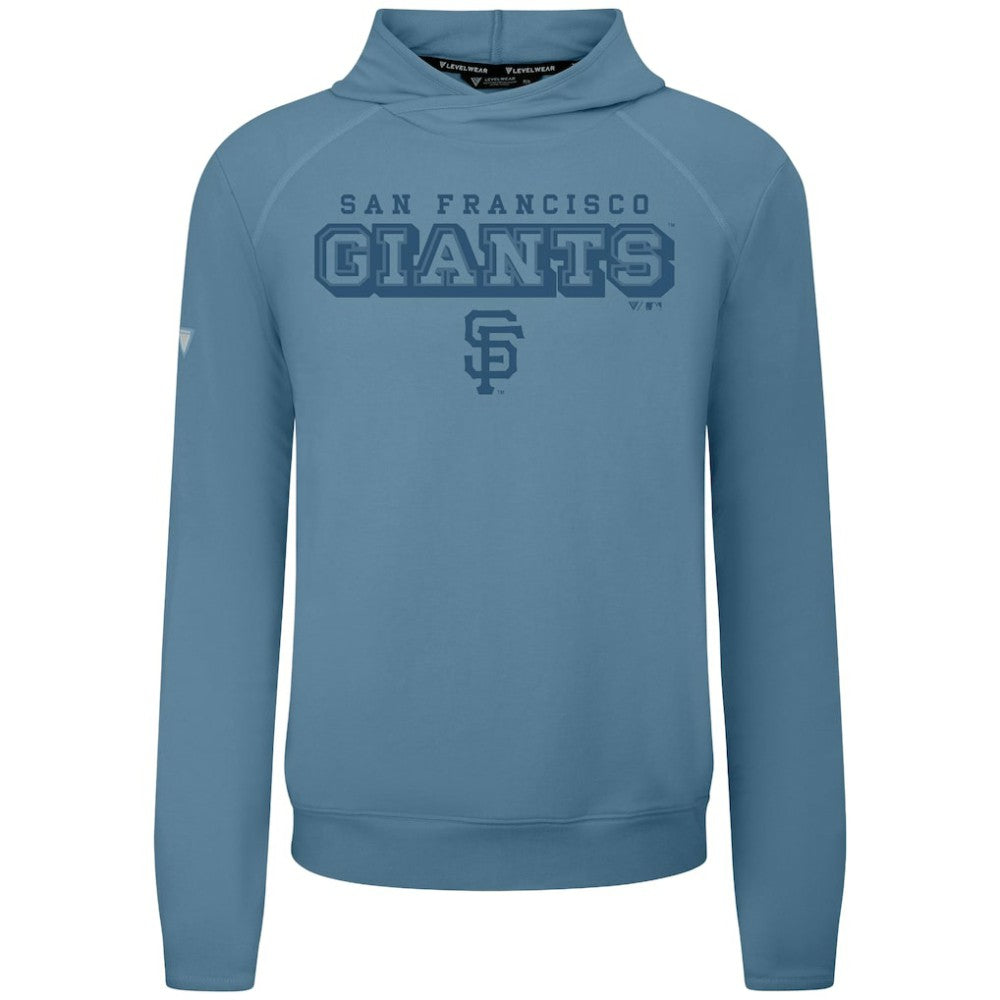 San Francisco Giants Levelwear Mandate Tri-Blend Hoodie - Blue Hoodies