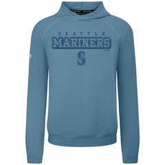 Seattle Mariners Levelwear Mandate Tri-Blend Hoodie - Blue Hoodies