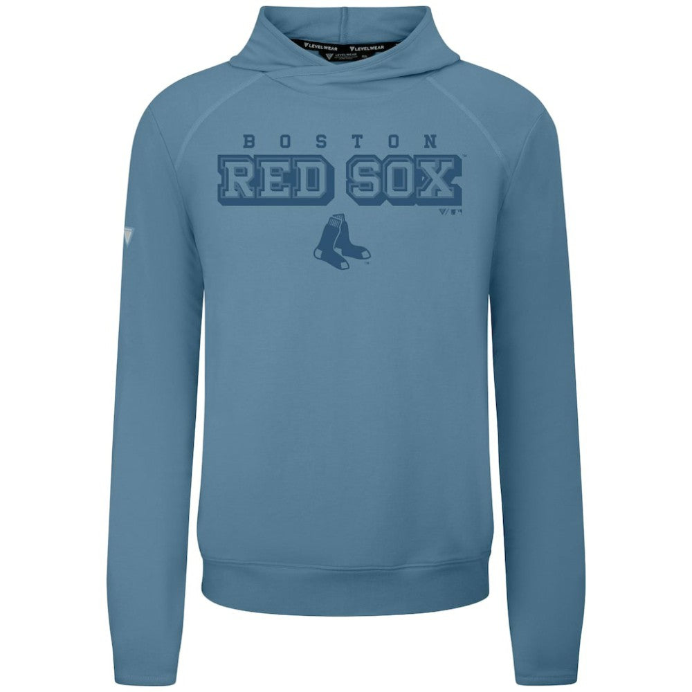 Boston Red Sox Levelwear Mandate Tri-Blend Hoodie - Blue Hoodies