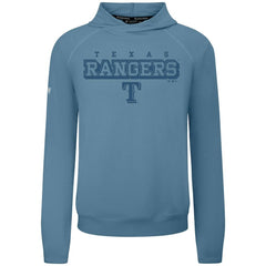 Texas Rangers Levelwear Mandate Tri-Blend Hoodie - Blue Hoodies