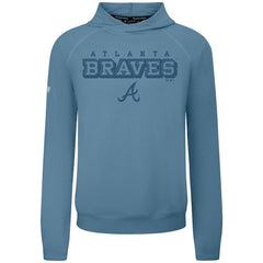 Atlanta Braves Levelwear Mandate Tri-Blend Hoodie - Blue Hoodies
