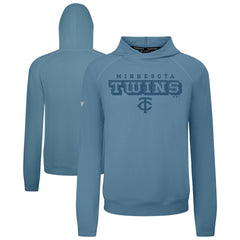 Minnesota Twins Levelwear Mandate Tri-Blend Hoodie - Blue Hoodies