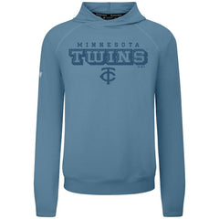 Minnesota Twins Levelwear Mandate Tri-Blend Hoodie - Blue Hoodies