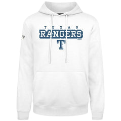Texas Rangers Levelwear Podium Hoodie - White Hoodies