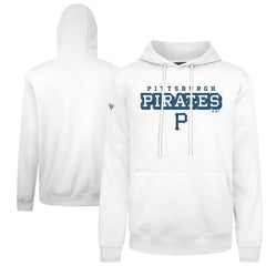 Pittsburgh Pirates Levelwear Podium Hoodie - White Hoodies