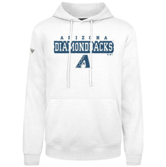 Arizona Diamondbacks Levelwear Podium Hoodie - White Hoodies