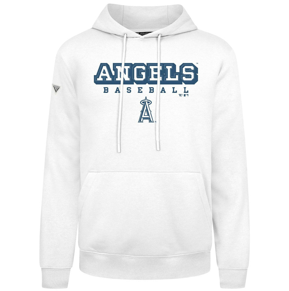 Los Angeles Angels Levelwear Podium Hoodie - White Hoodies