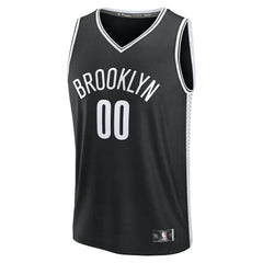 Brooklyn Nets Fast Break Custom Jersey Icon Edition Black - Fanatics