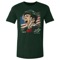 Matthew Boldy US Men's Hockey 500 Level Flag T-Shirt - Green | US 203959021