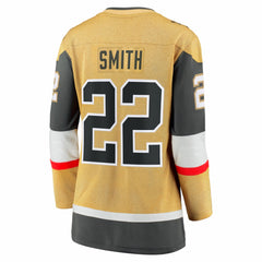 Cole Smith Vegas Golden Knights Fanatics Women's Home Breakaway Jersey - Gold | US 203966574