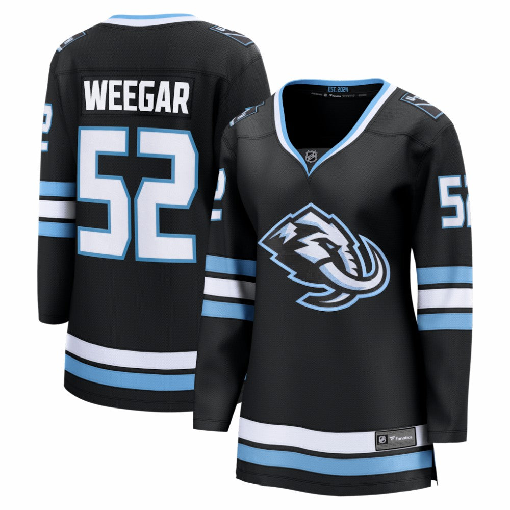 MacKenzie Weegar Utah Mammoth Fanatics Women's Home Breakaway Jersey - Black | US 203969160