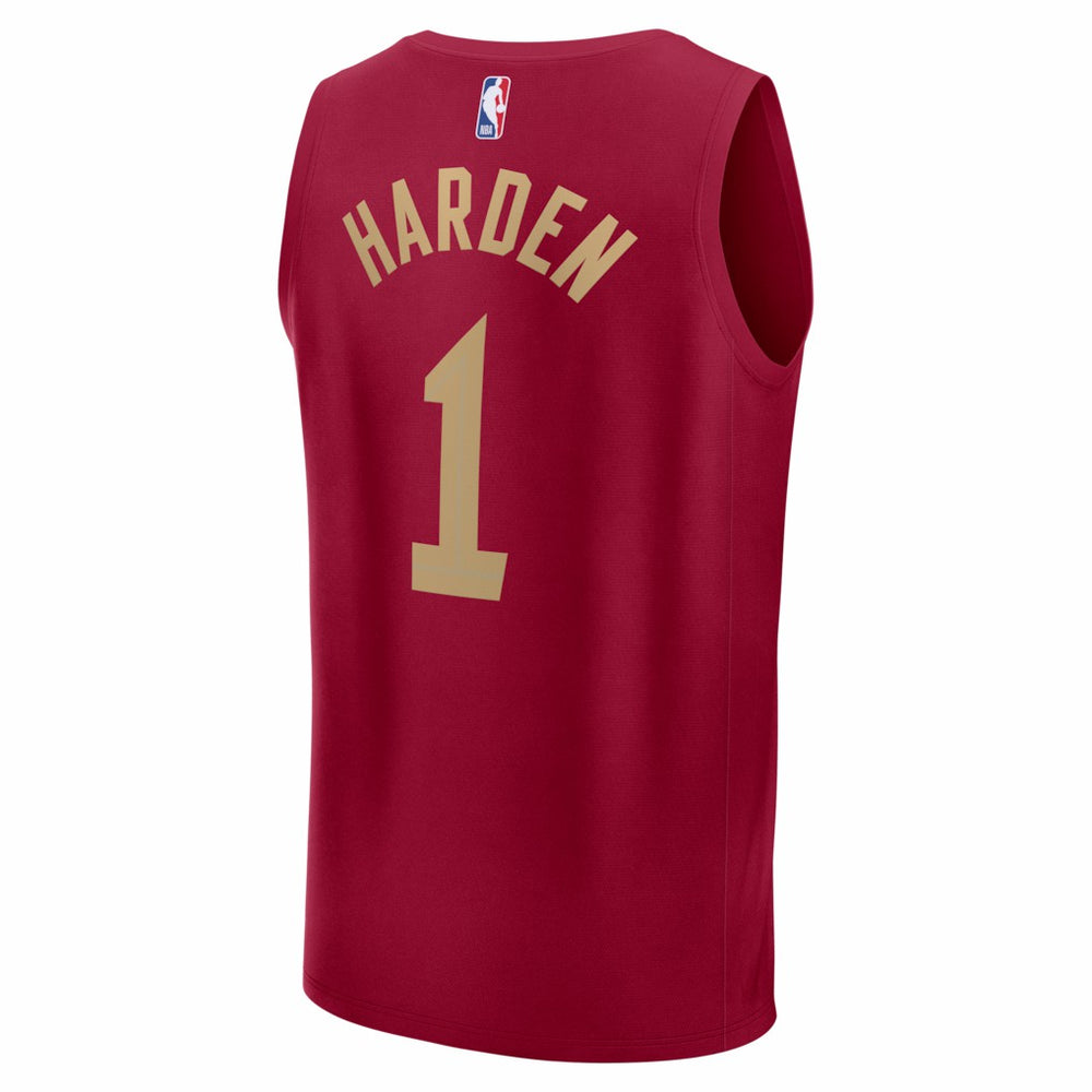 James Harden Cleveland Cavaliers Fast Break Replica Jersey Icon Editi- Wine - Fanatics