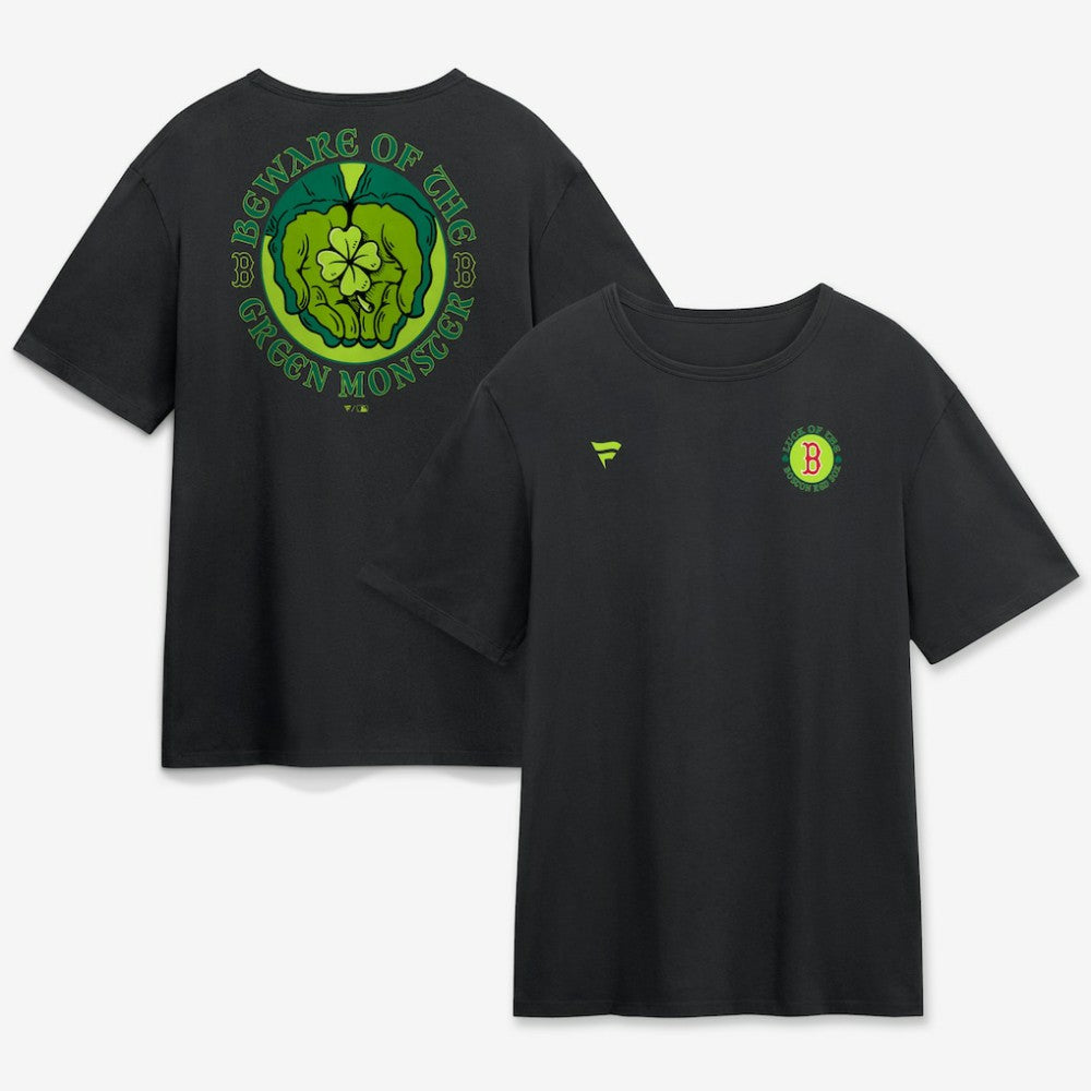 Boston Red Sox Beware of the Green Monster T-Shirt - Black T-shirts