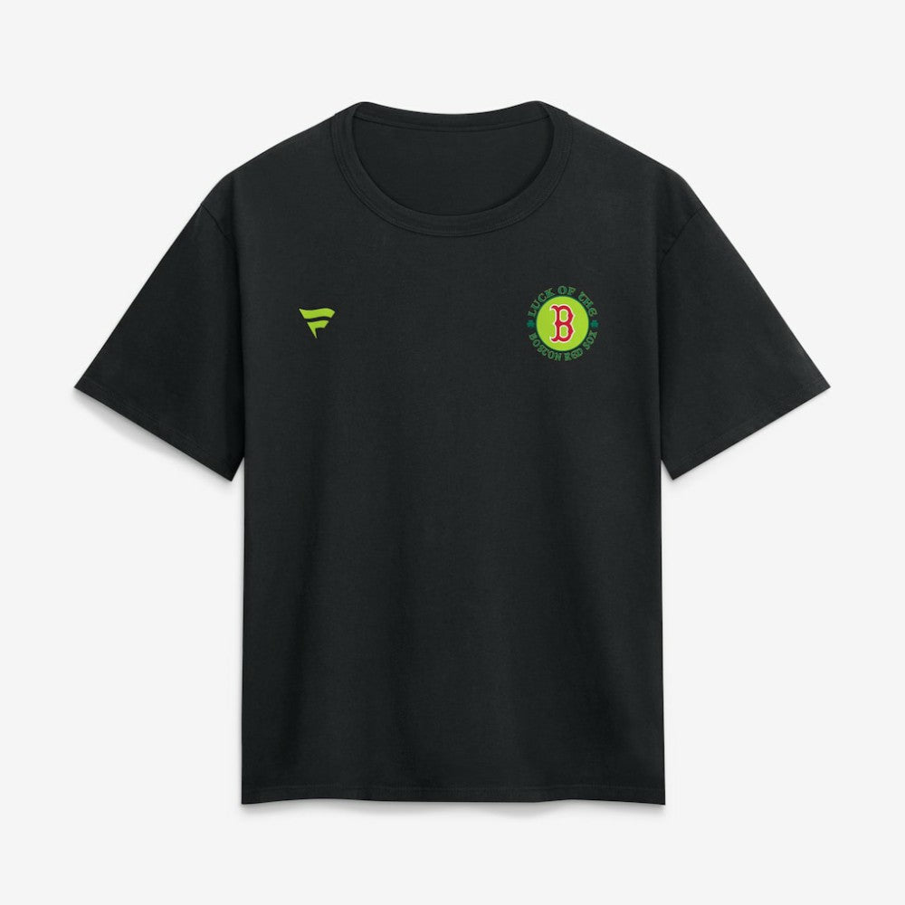 Boston Red Sox Women's Beware of the Green Monster T-Shirt - Black T-shirts