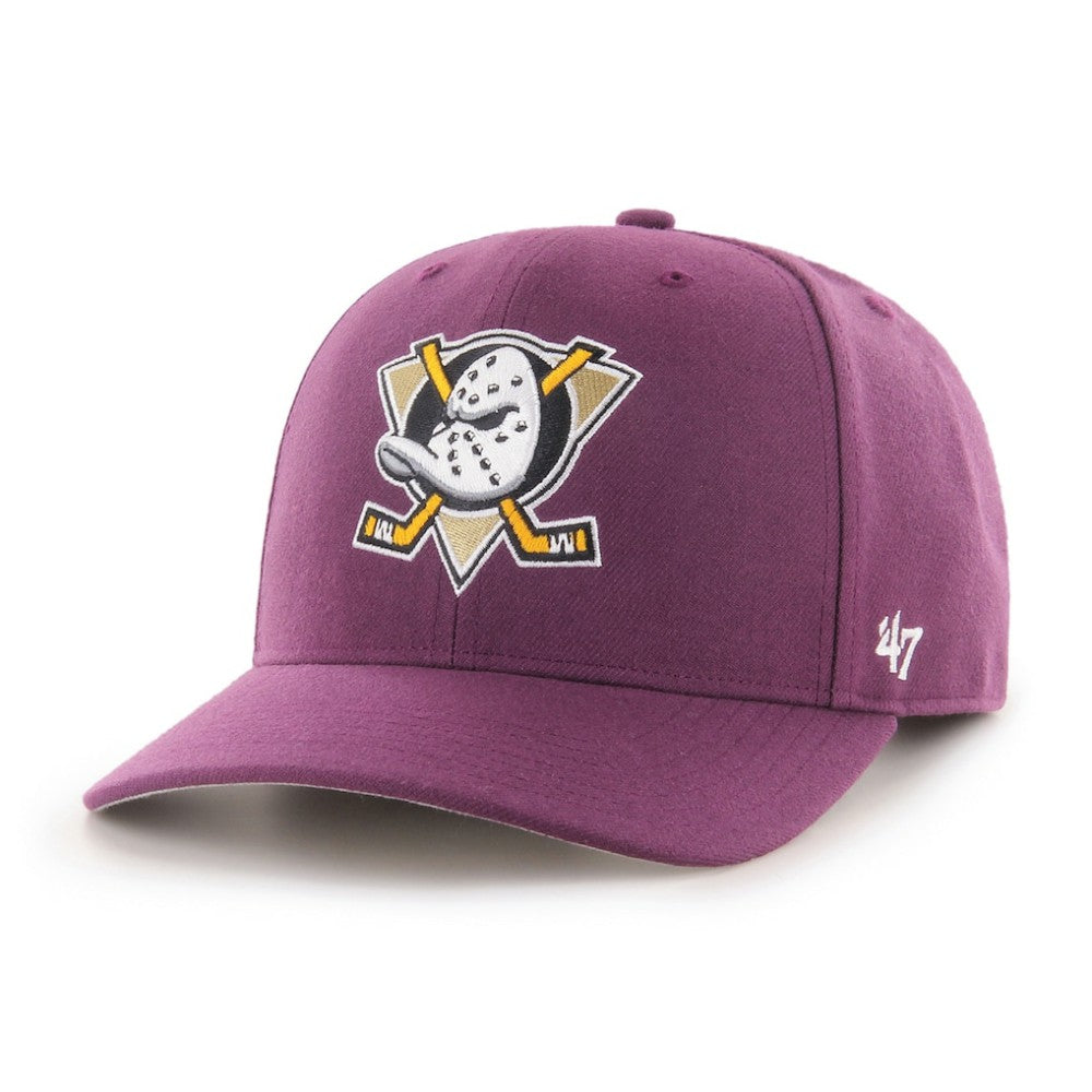 Anaheim Ducks '47 Cold Zone MVP Adjustable Hat - Purple | US 203972602