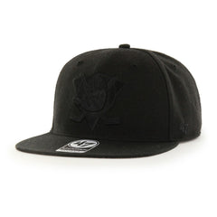 Anaheim Ducks '47 No Shot Captain Snapback Hat - Black | US 203972603