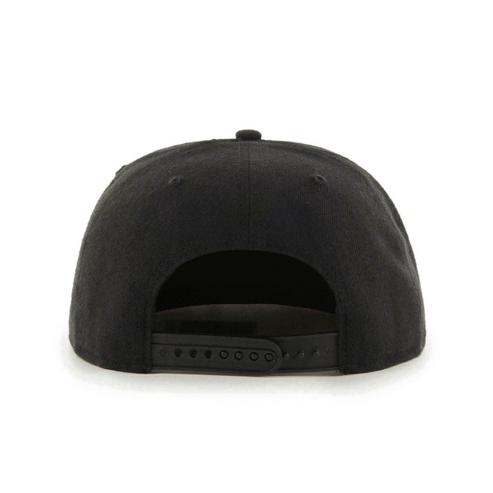 Anaheim Ducks '47 No Shot Captain Snapback Hat - Black | US 203972603