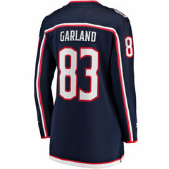 Conor Garland Columbus Blue Jackets Indiana Women's Home Breakaway Jersey - Navy | US 203973205