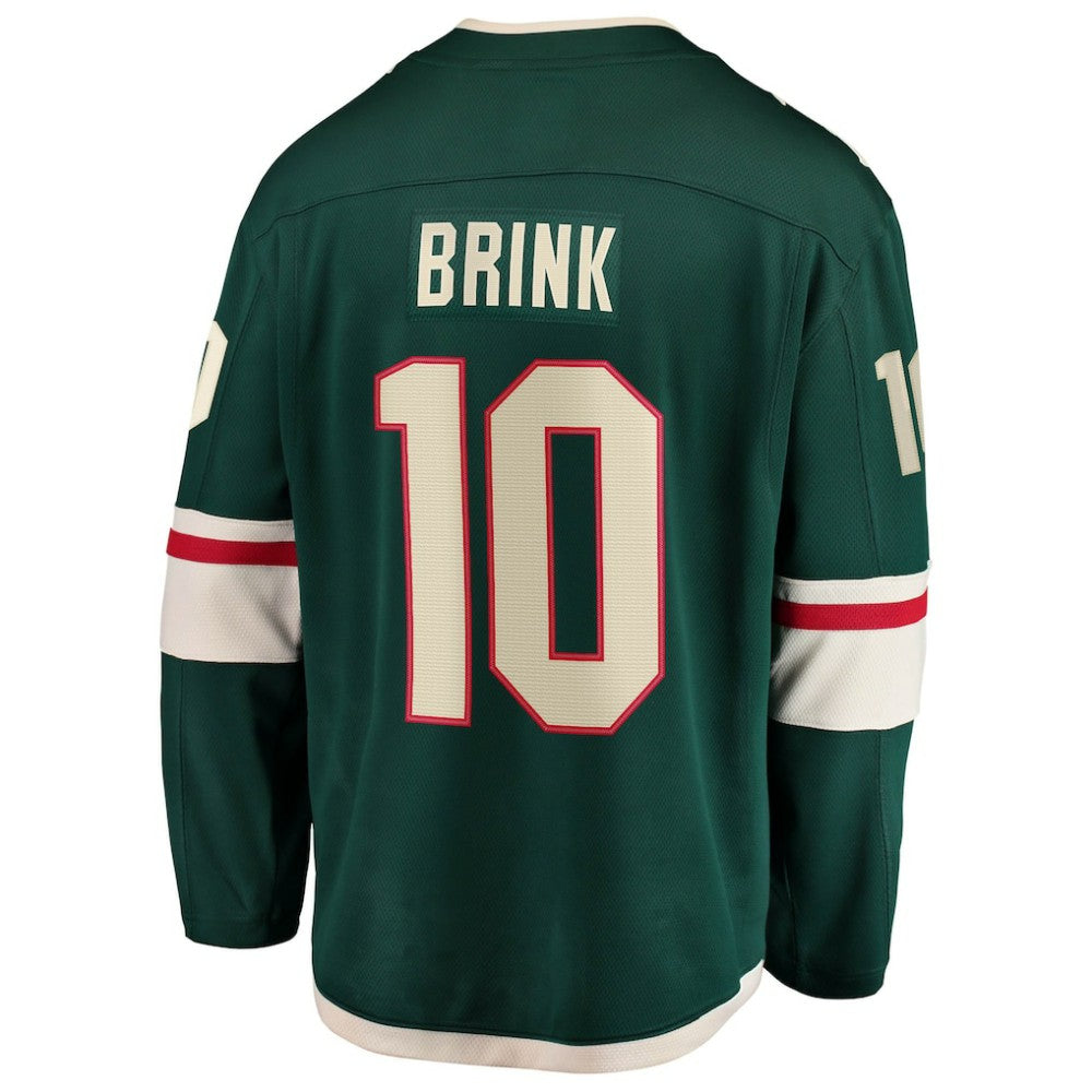 Bobby Brink Minnesota Wild Fanatics Home Breakaway Jersey - Green | US 203981535