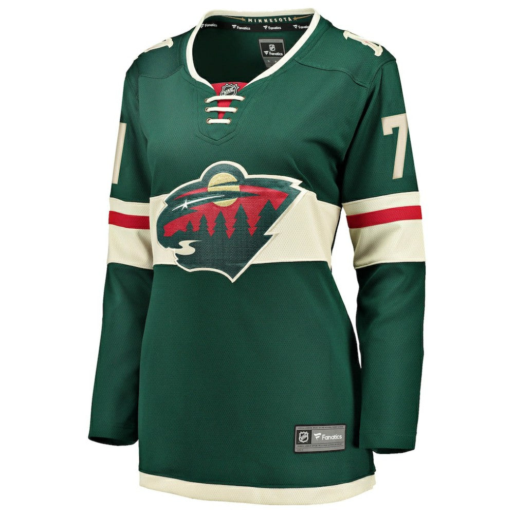 Nick Foligno Minnesota Wild Fanatics Women's Home Breakaway Jersey - Green | US 203981538