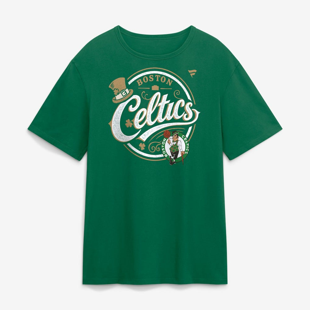 Boston Celtics St. Patrick's Day Celtic City T-Shirt Kelly Green