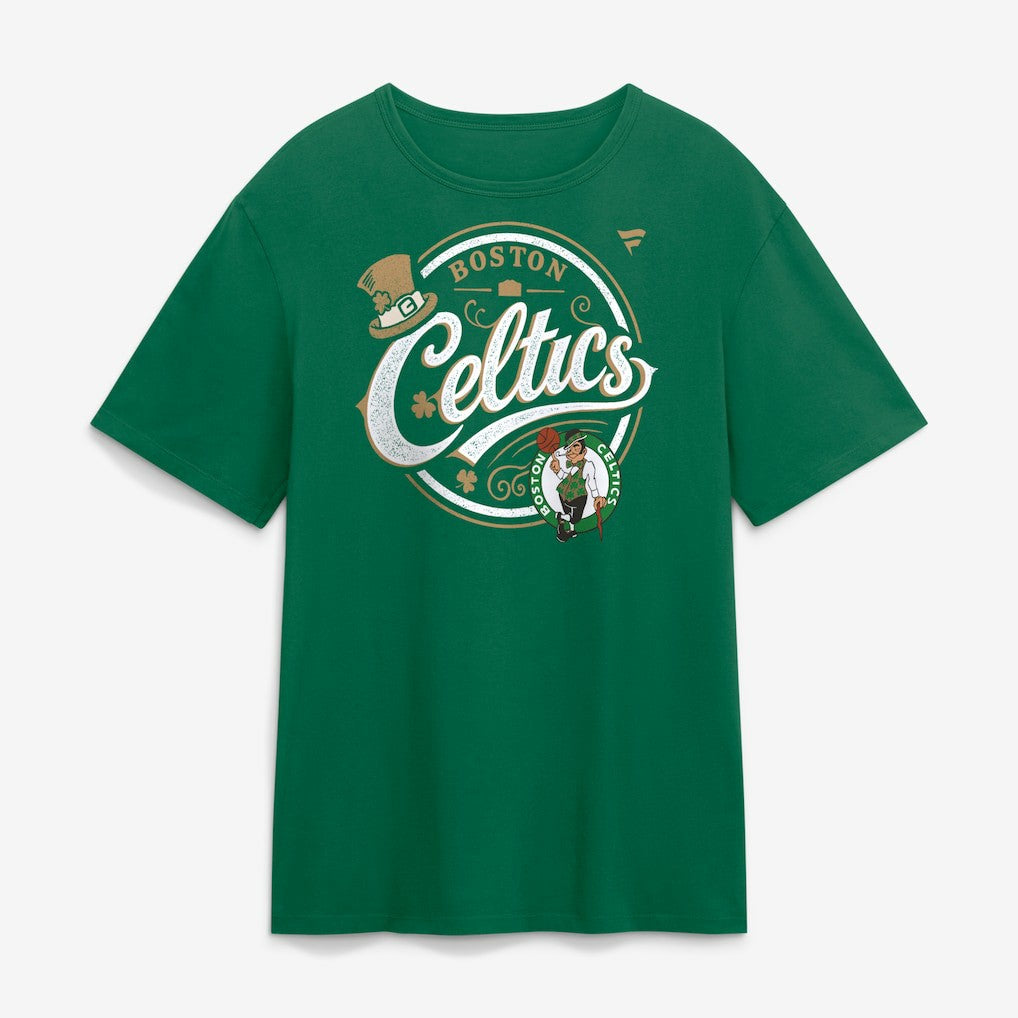 Boston Celtics St. Patrick's Day Celtic City T-Shirt Kelly Green
