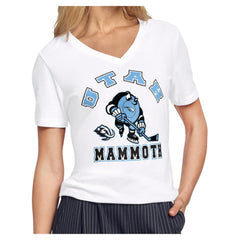Utah Mammoth Starter Women's Tough Puck T-Shirt - White | US 203995166