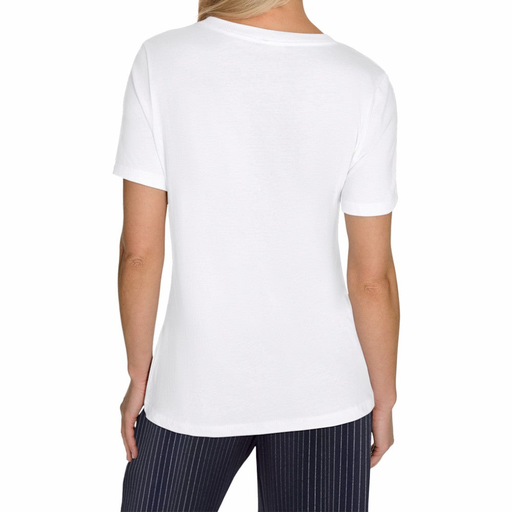 Dallas Stars Starter Women's Tough Puck T-Shirt - White | US 203995167