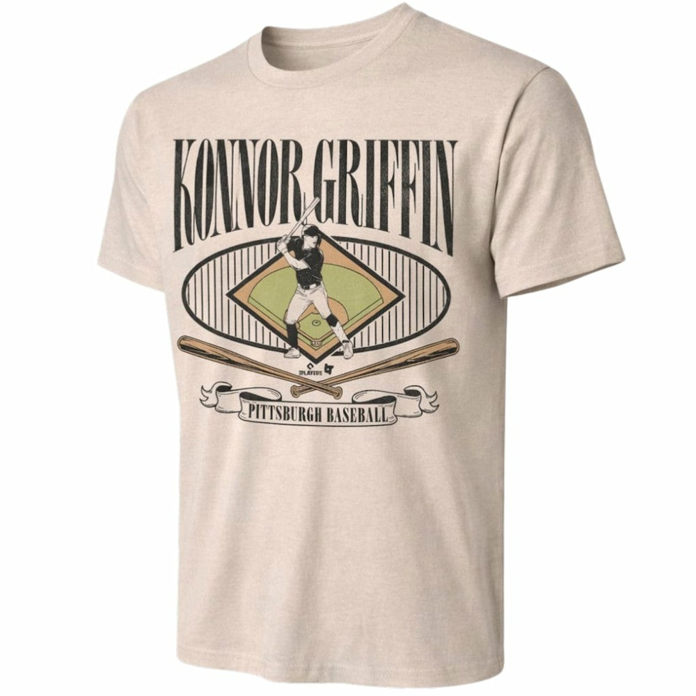 Konnor Griffin BreakingT Diamond Standout T-Shirt - Natural T-shirts