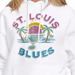 St. Louis Blues Starter Women's Tonal Beach Hoodie - White | US 204013668