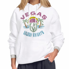 Vegas Golden Knights Starter Women's Tonal Beach Hoodie - White | US 204013672