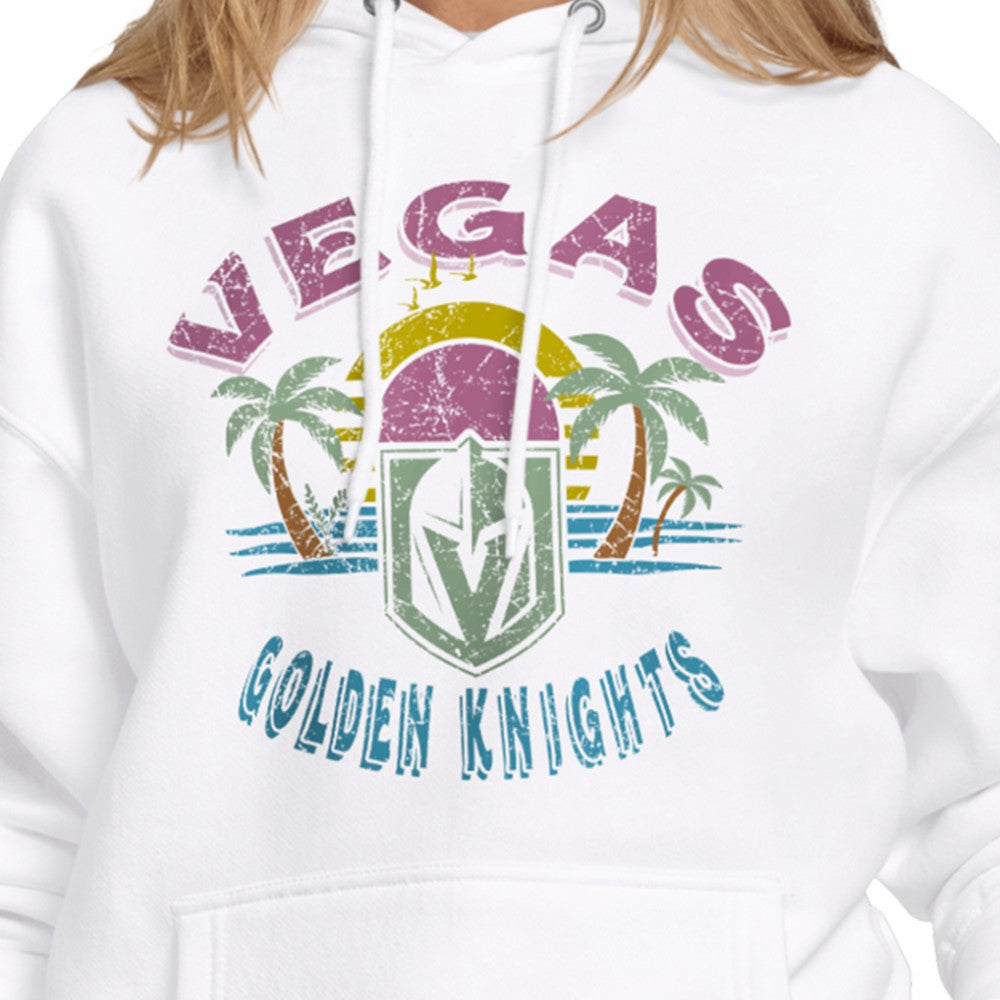 Vegas Golden Knights Starter Women's Tonal Beach Hoodie - White | US 204013672