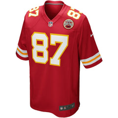 Travis Kelce Kansas City Chiefs Youth Game Jersey - Red Jerseys
