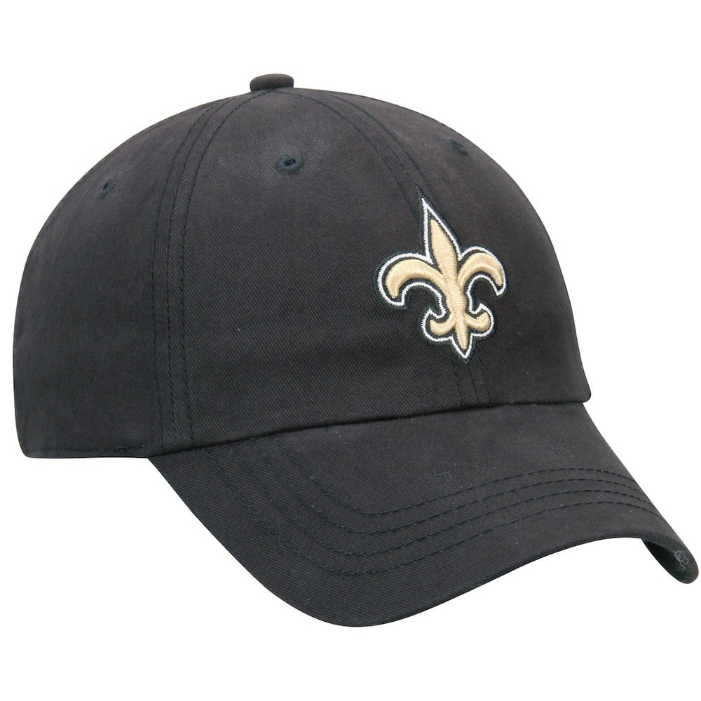 New Orleans Saints '47 Women's Miata Clean Up Adjustable Hat - Black Hats
