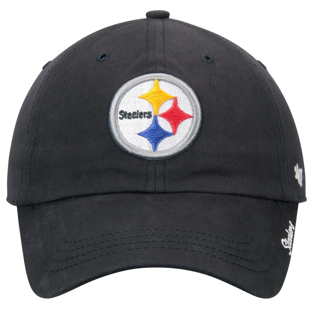 Pittsburgh Steelers '47 Women's Miata Clean Up Adjustable Hat - Black Hats