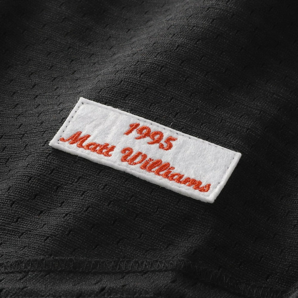 Matt Williams San Francisco Giants Mitchell & Ness Authentic Batting Practice Jersey - Black Jerseys