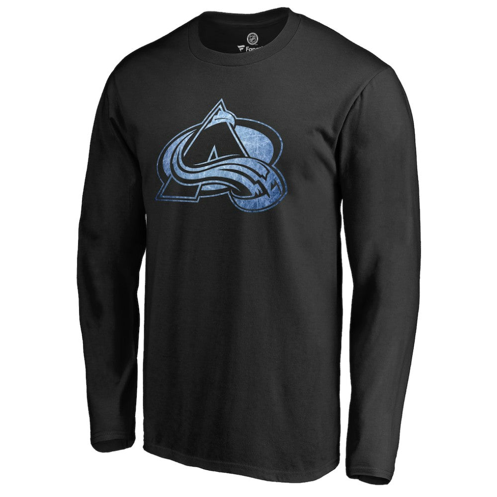 Colorado Avalanche Pond Hockey Long Sleeve T-Shirt - Black | US 2301298