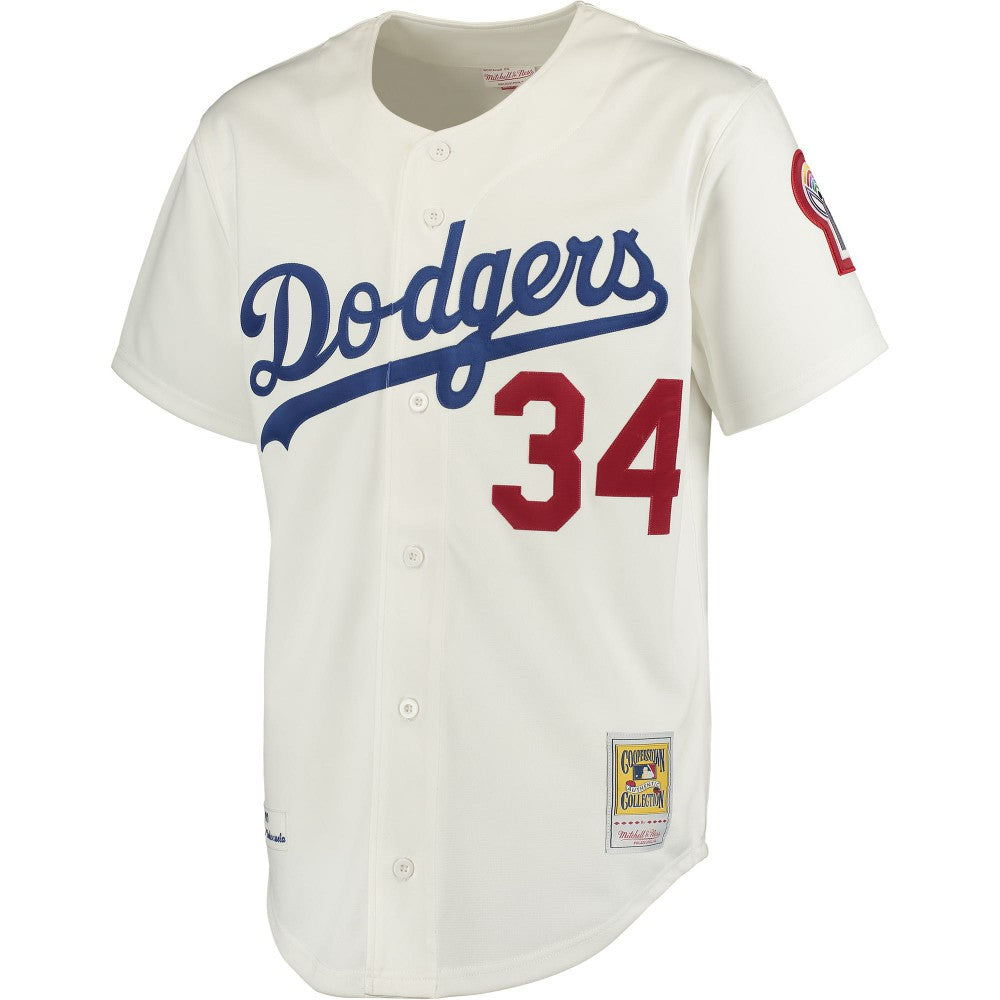 Fernando Valenzuela Los Angeles Dodgers Mitchell & Ness Authentic Jersey - White Jerseys