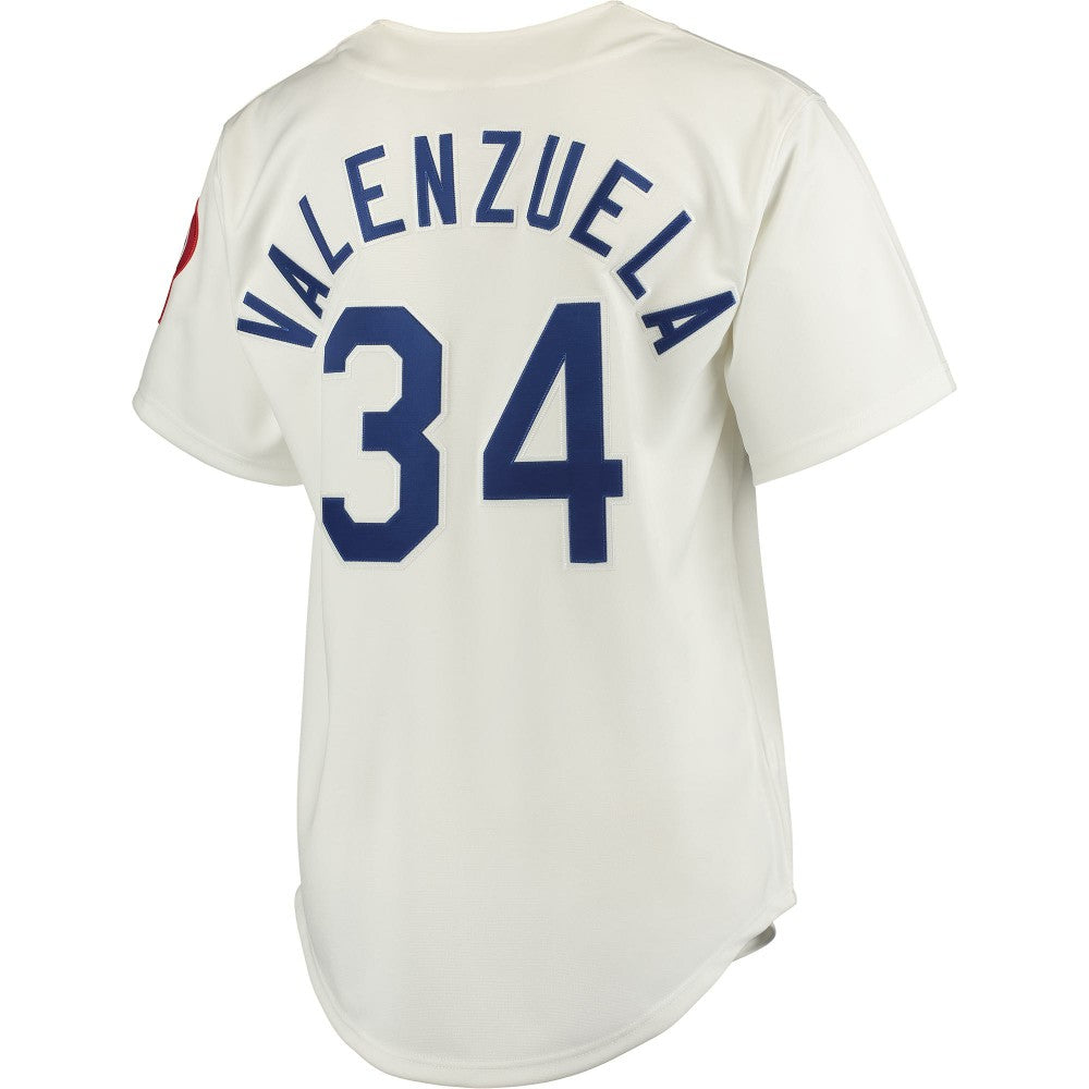 Fernando Valenzuela Los Angeles Dodgers Mitchell & Ness Authentic Jersey - White Jerseys