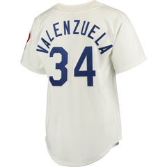 Fernando Valenzuela Los Angeles Dodgers Mitchell & Ness Authentic Jersey - White Jerseys