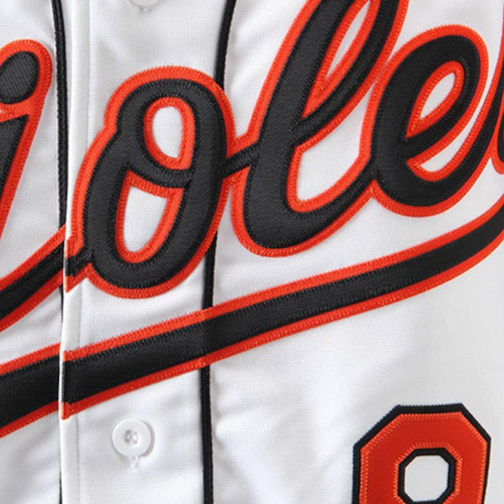 Cal Ripken Baltimore Orioles Mitchell & Ness Home Authentic Jersey - White Jerseys