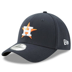 Houston Astros New Era Button Team Classic 39THIRTY Flex Hat - Navy Hats