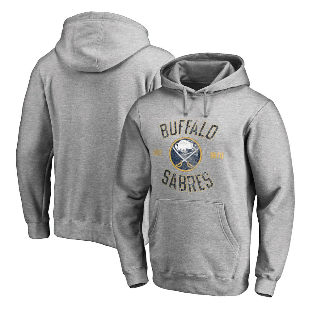 Buffalo Sabres Heritage Pullover Hoodie - Ash | US 2376403